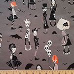 Going Goth Teens Fabric Charcoal