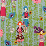 Rivoli Girl Sea Foam Green Fabric