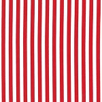 Clown Stripe Red Fabric