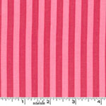Clown Stripe Candy Pink Fabric