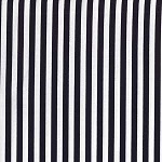 Clown Stripe White Fabric