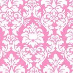 Dandy Damask Candy Pink Fabric