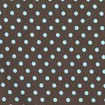 Dumb Dot Chocolate Fabric