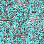 Eiffel Tower Spa Fabric