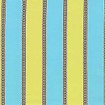Fretwork Stripe Ocean Fabric