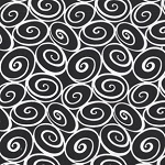 Mini Ironworks Black Fabric