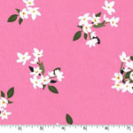 Lily of the Valley Rose Pink Fabric
