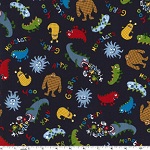 Monsters Multi Fabric