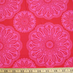 Pink Tonal Kaleidoscope Fabric