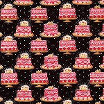 Chocolate Cake Fabric
