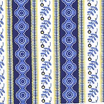 Fancy Bands Sunshine Fabric 