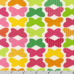 Laguna Cotton Jersey Knit Butterflies Fabric