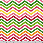 Laguna Cotton Jersey Knit Chevrons Fabric