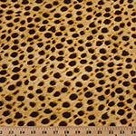 Animal Kingdom Jersey Knit Cheetah Print Fabric
