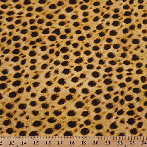 Animal Kingdom Jersey Knit Cheetah Print Fabric