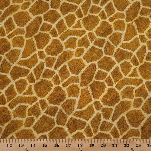 Animal Kingdom Jersey Knit Giraffe Print Fabric