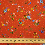 Hidden Valley Jersey Knit Flower Print Fabric
