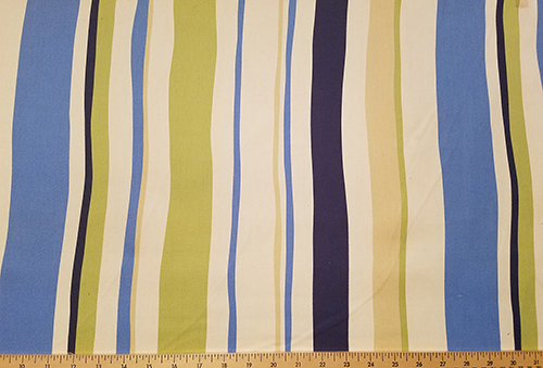 Sevenberry Canvas Stripe Fabric