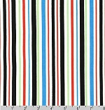 Cool Cords Stripe Jet Fabric