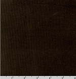 Corduroy 21 Wale Solid Brown Fabric