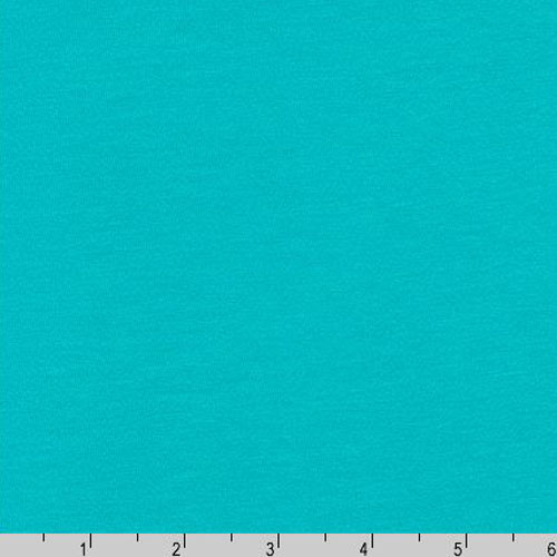 Dana Cotton Modal Interlock Knit Aqualine Teal Fabric