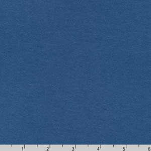 Dana Cotton Modal Interlock Knit Windsor Blue Fabric
