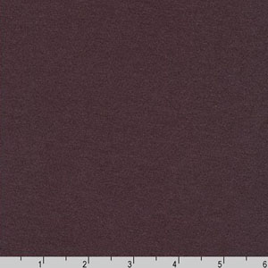 Dana Cotton Modal Knit Dark Plum Purple Fabric