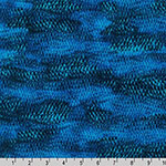 Imaginings Fish Scales Marine Blue Fabric