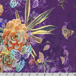 Kyoto Rayon Yoryu Purple Fabric