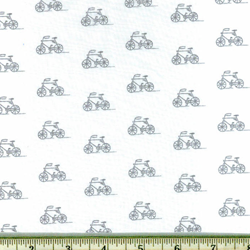 London Calling 7 Bicycle Lawn Fabric
