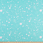 Magical Rainbow Unicorn Star Mint Fabric