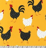 Metro Market Ellen Krans Yellow Fabric