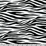 Metro Living Zebra Black Fabric