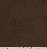Nu-Suede Chocolate Brown Fabric