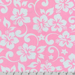 Paradise Pareaus Pink Fabric