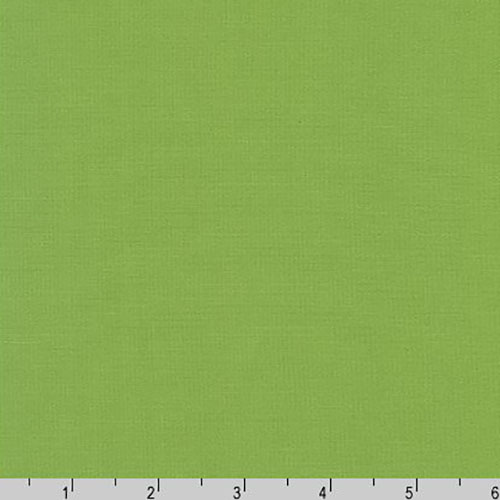 Premier Stretch Poplin Solid Grass Green Fabric