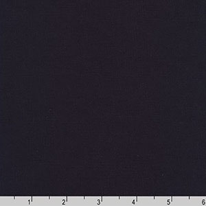 Premier Stretch Poplin Solid Midnight Navy Blue Fabric