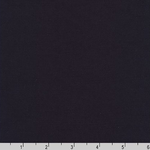 Premier Stretch Poplin Solid Midnight Navy Blue Fabric