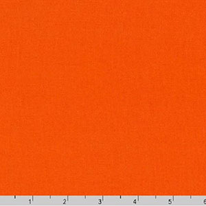 Superluxe Poplin Solid Orange Fabric