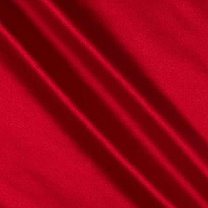 Radiance Cotton Silk Blend Solid Red Fabric