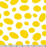 Celebrate Seuss! Dots Yellow Fabric
