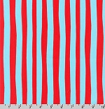 Celebrate Seuss! Stripes Aqua Fabric