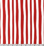 Celebrate Seuss! Stripes Crimson Fabric
