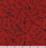 How the Grinch Stole Christmas Whos Red Fabric