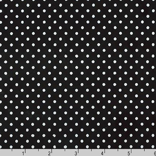 Sevenberry Petite Basics Polka Dot Black Fabric