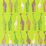 Giraffes Spring Urban Circus Fabric
