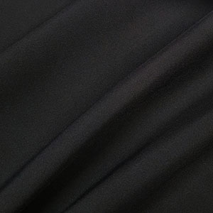 Zanzibar with ViralOff Black Solid Polyester Fabric