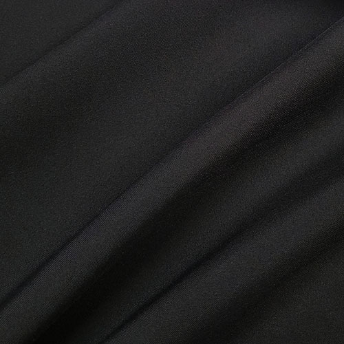 Zanzibar with ViralOff Black Solid Polyester Fabric