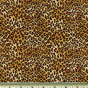 Tiny Leopard Fabric