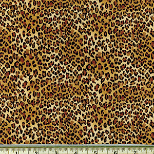 Tiny Leopard Fabric